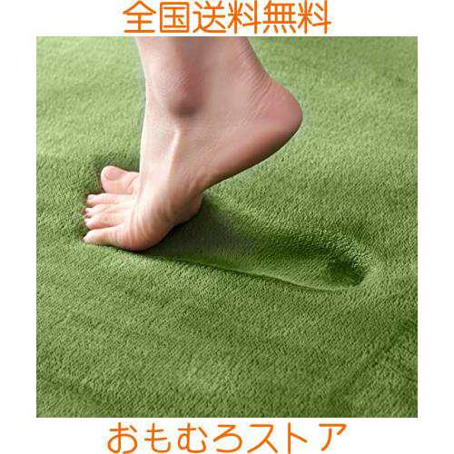 Sun Deco ラグ カーペット 低反発 ラグマット 冬 厚手20mm 200x300cm 4畳 滑り止め付 厚手 接着剤不使用 夏冬兼用 フランネル 洗える 抗の通販は