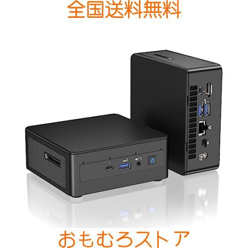 ミニpc、Intel nuc 11 Pro Kit、 第11世代 Intel Core i5-1135G7 4コア 8スレッド 最大周波数4.2GHz 16GB DDR4+512GB SSD M.2 NVMe PCle4の通販は