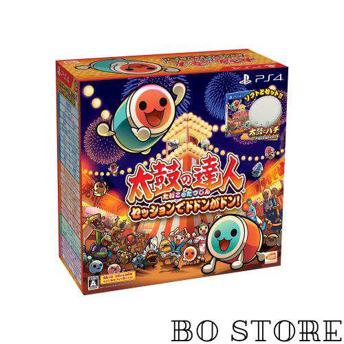 【PS4】太鼓の達人 セッションでドドンがドン! 同梱版 (ソフト+「太鼓とバチ for PlayStation (R) 4」1セットつき)