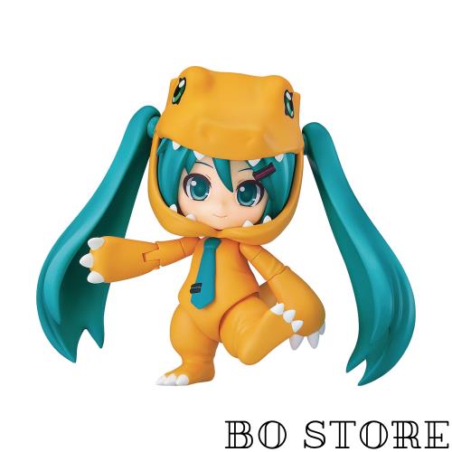 ねんどろいど キャラクター・ボーカル・シリーズ01 初音ミク/デジモンアドベンチャー 初音ミク きぐるみアグモンVer. ノンスケール ABS＆P