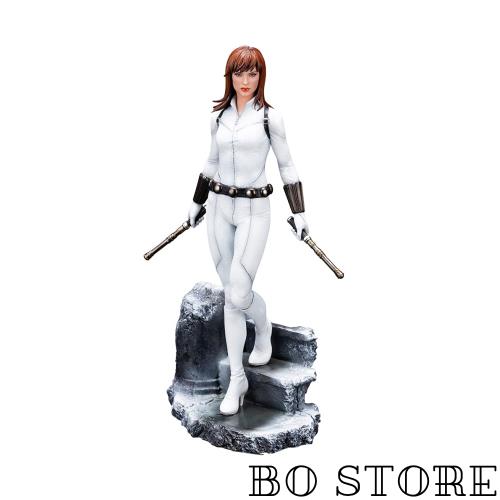 ARTFX PREMIER MARVEL UNIVERSE ブラック・ウィドウ ホワイト コスチューム エディション 1/10スケール PVC製 塗装済み 簡易組立フィギュ