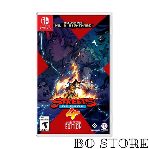 Streets of Rage 4 - Anniversary Edition (輸入版:北米) ？ Switch 7,546円