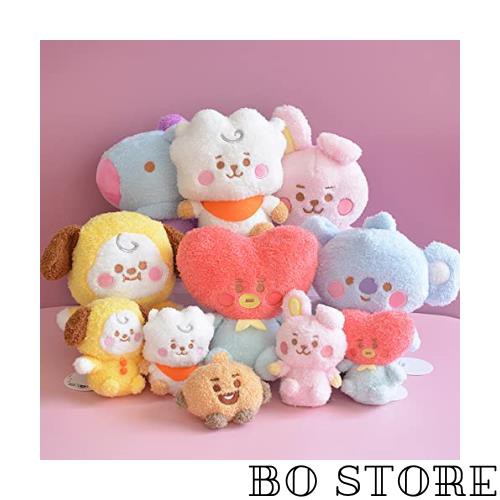 for BT21 ぬいぐるみ キーホルダー 20cm/10cm for 防弾少年団 手のり