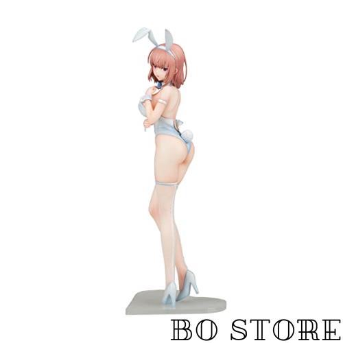 イコモチ先生オリジナルキャラクター 白バニー夏芽 1/6スケール プラスチック製 塗装済み完成品フィギュア EN92484