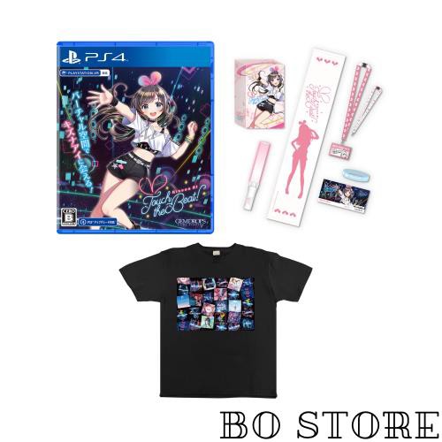 Kizuna AI - Touch the Beat! 限定版 -PS4 【Amazon.co.jp限定】オリジナルTシャツ 同梱 ＆ 【特典】特製BOX、ペンライト、マフラータオル