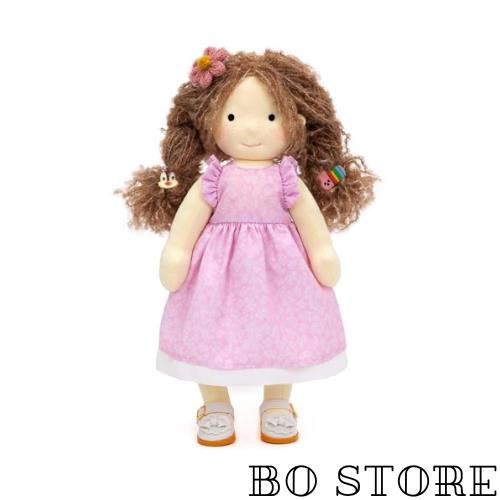 BlissfulPixie ウォルドルフ人形 手作り人形 Waldorf Doll - Amy 30cm 柔らかい 女の子 かわいい ぬいぐるみ 子供たちに最適な人形の通販は
