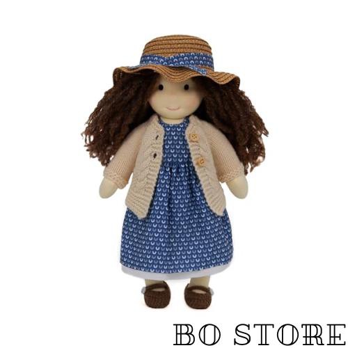 BlissfulPixie ウォルドルフ人形 手作り人形 Waldorf Doll - Basia 30cm 柔らかい 女の子 かわいい ぬいぐるみ  子供たちに最適な人形｜au PAY マーケット