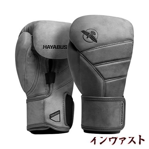 Hayabusa T3 LX イタリアン レザー ボクシング グローブメンズとレデイーズ用 (14オンス, スレート)の通販は