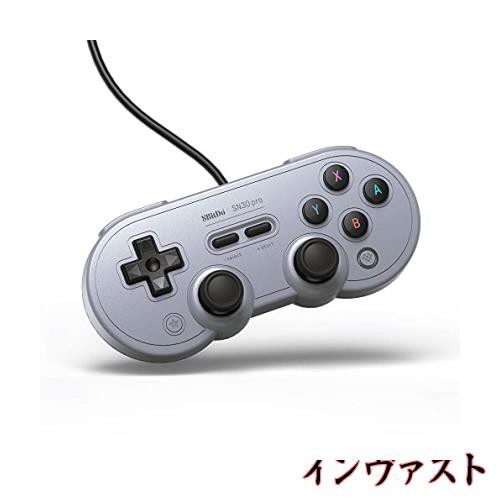 関連商品：8bitdo SN30 Pro Grayの商品画像