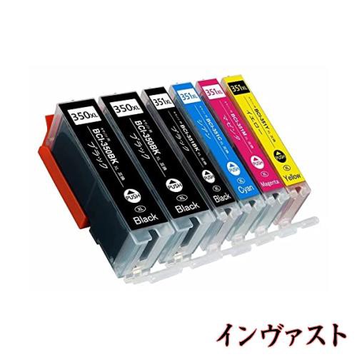 キャノン BCI-351XL BCI-350XL 互換インクカートリッジ BCI-351XL(BK/C/M/Y)+BCI-350XLPGBK*2  6本セット Canon用 インク 351 350 大容量 の通販はau PAY マーケット - 秋田 なまはげパンチ！ au PAY マーケット店 |  au PAY マーケット－通販サイト