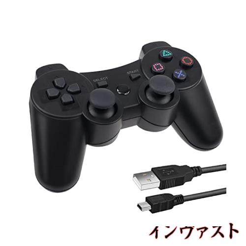 2023 改良」DIESTORD PS3 用 ワイヤレスコントローラー PS3 用 