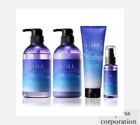 YOLU ヨル | シャンプー トリートメント ヘアマスク ヘアオイル 4点