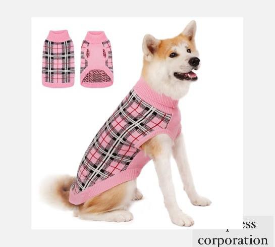 ThinkPet 大型犬用セーター - 犬用クリスマスセーター 大型犬用 女の子