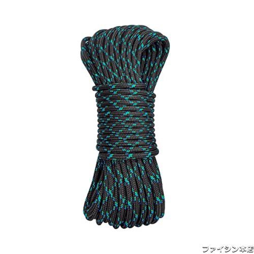 GM CLIMBING UIAA CE 認証 8mm アクセサリーコード ダブルブレード構造 プルージック ランヤード ストラップ作り用 コード クライミング の通販は