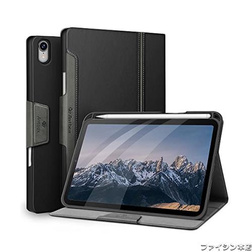 Antbox iPad Mini6 ケース ペンホルダー付き 高級PUレザー 8.3インチタブレットケースカバー オートスリープ＆スタンド機能付き 全面保護の通販は