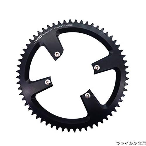 ストーンラウンドチェーンリング110BCD R7000 R8000 R9100ナローワイドシングルスピード、34〜60歯 (54歯)の通販は 10,097円