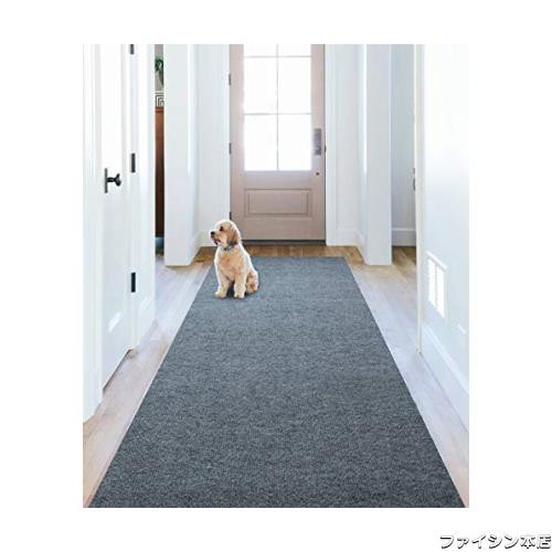 廊下敷き マルチロールカーペット 吸着マット 足腰負担軽減 洗える 300*68cm 厚み4mm ずれない キッチンマット 階段カーペットマット 床の通販は