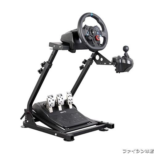 Dshot updated Racing Wheel Stand (拡張版) レーシングホイールスタンド ギアシフター用マウント セット ロジクール G25 G27 G29 G920 T