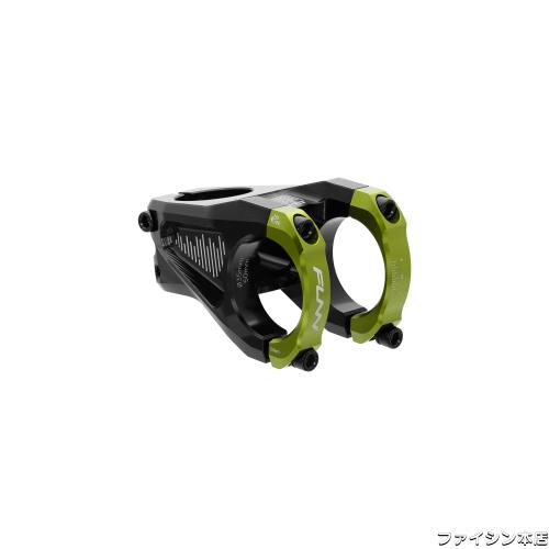 Funn イコライザー 自転車ステム 10mmドロップまたはライズ 35mmバークランプ (長さ50mm、グリーン)の通販は