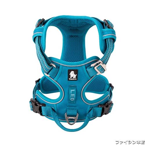cocomall 2020新型 犬用ハーネス 犬用胴輪 ドッグ ペット用品 ハーネス 3M反射材料 訓練 ナイロン製 小型犬、中型犬、大型犬に向け 通気の通販は 4,662円