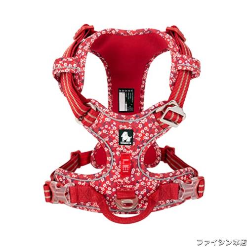 cocomall 2020新型 犬用ハーネス 犬用胴輪 ドッグ ペット用品 ハーネス 3M反射材料 訓練 ナイロン製 小型犬、中型犬、大型犬に向け 通気の通販は 5,060円