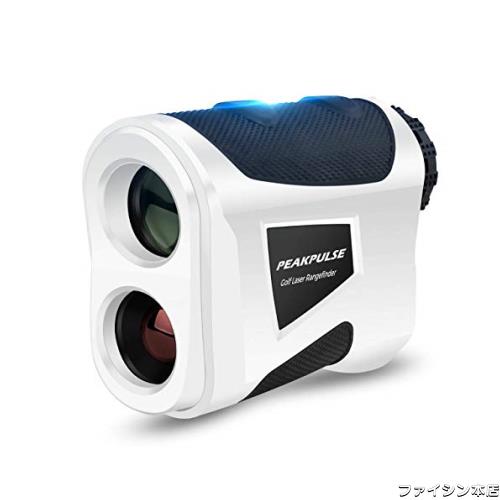PEAKPULSE ゴルフ用 レーザー距離計 距離測定器 磁石搭載 ゴルフスコープ ゴルフレーザー 光学6倍望遠 照準合わせ IPX5防水 連続測定 スの通販はその他のスポーツ