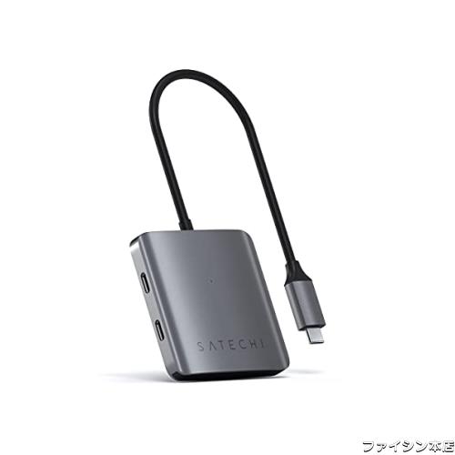 Satechi 4ポート USB-C ハブ データ転送のみ (映像出力や充電に非対応) (MacBook Pro, iPad Proなど対応)の通販は 5,529円