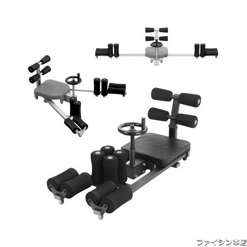 開脚マシーン レッグストレッチャー 股関節 0-180度 ストレッチ 一人で開脚できる レッグスライダー 器具 折りたたみ式 股割り機 足痩せ の通販は