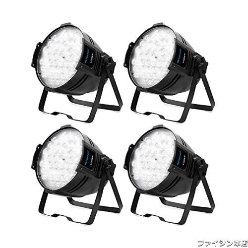 BETOPPER 舞台照明 54*2W LED スポットライトLC003-H ステージライト ステージ照明 ストロボ効果照明 DMX512 2/4CH パーティライト DJ li