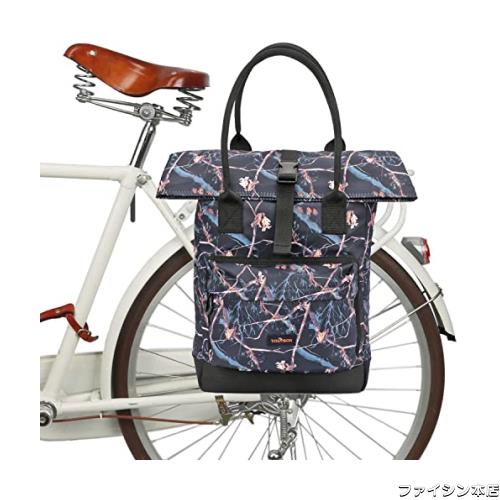 TOURBONバイクパニエバッグ自転車リアパックレジャーデイリーバックパックハンドバッグ (カモフラージュ)の通販は 9,398円