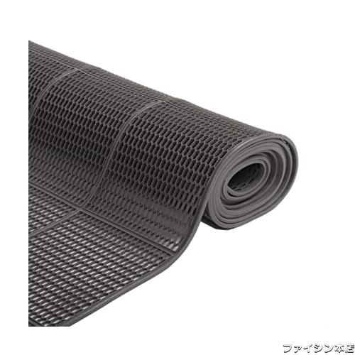 sumunior 屋外 屋内滑り止めマット マット 300x90cm PVCシート 排水ゴム床マット 有孔ラバーマット 玄関マット 可能 転倒防止 泥落とし の通販は 8,433円