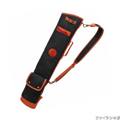 TOURBON ゴルフ クラブケース 練習用 軽量 フリースパッド入り ゴルフバッグ-ブラックの通販は