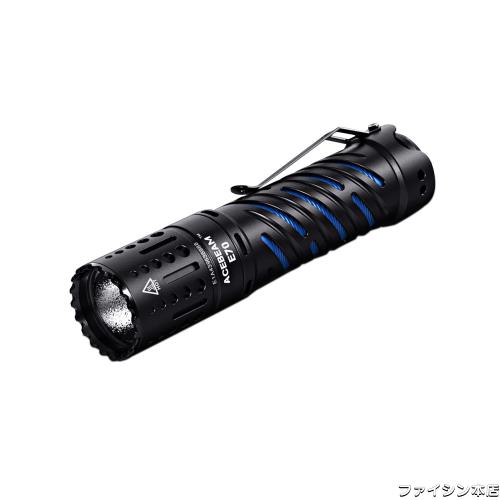 ACEBEAM E70 懐中電灯 CREE XHP70.2 LEDライト超高輝度 4600lm 実用点灯11日 IP68防水 かいちゅうでんとう 小型 強力 EDC フラッシュライの通販は