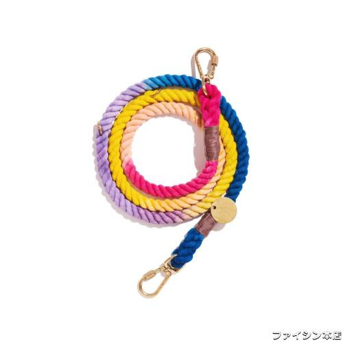 Found My Animal オリジナルライト プリズマティック コットン ロープ ドッグ リーシュ、調節可能 S サイズの通販は