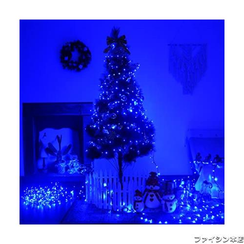 [Vividsunny] LEDイルミネーションライト60m1000球 8パターン 屋外 防水 クリスマス飾り 部屋 LED電飾 パーティー・イベント装飾 記憶機の通販は 8,365円