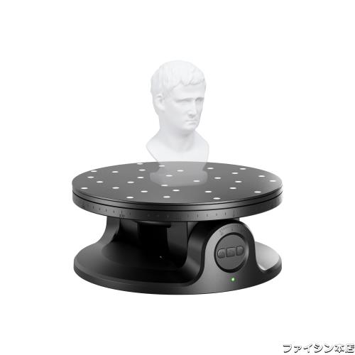 Revopoint 2軸ターンテーブル 「Revopoint 3Dスキャナー用」 A230 回転台 水平360° 垂直±30° Bluetooth接続 3Dスキャン補助 3Dスキャの通販は 14,639円