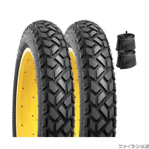 2本セット,20 4.0 タイヤ,20x4.0 自転車タイヤ + 自転車チューブ 米式バルブ32mm,タイヤ 20 4.0,自転車 タイヤ 20x4.0,電動自転車タイヤ