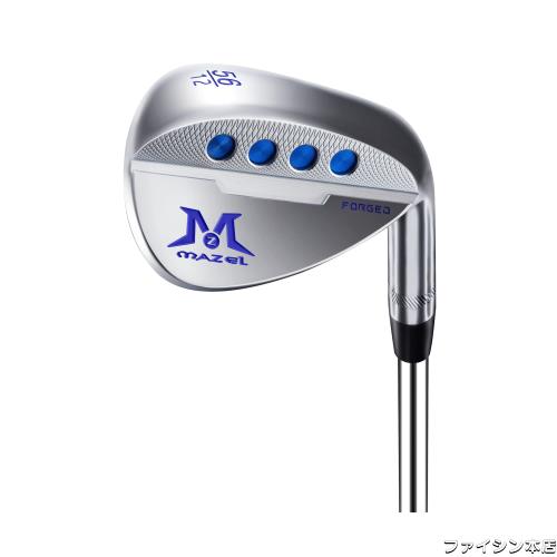 MAZEL (マゼル) FORGED 鍛造ゴルフサンドウェッジ メンズ 右利き ロフト角:48度、50度、52度、54度、56度、58度、60度 ワイドソールウェの通販は 8,674円