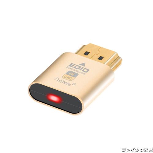 HDMIダミープラグ ヘッドレスゴーストディスプレイエミュレーター プレミアムアルミニウムPC(ヘッドレス-3840x2160@60H 3RDに対応) 1パッの通販は 7,311円