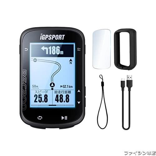 iGPSPORT BSC200 サイクルコンピュータ GPS 自転車 サイコン ワイヤレス 2.5インチ サイクルコンピュータ ナビゲーション付き 180種類デの通販は