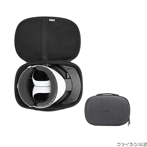 SHEAWA PS VR2用ケース 収納ケース キャーリングケース バッグ 耐衝撃 EVAハードケース PlayStation VR2本体やコントローラー、ケーブルの通販は