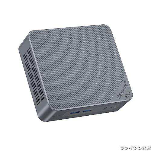 Beelink Mini Pc N100プロセッサー（最大3.40GHz） W11 ミニコンピューター、EQ12ミニPC、16GB RAM 500GB SSD ビジネスミニデスクトップPの通販は 49,177円
