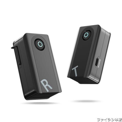 eppfun 5.8G・24-bit/48K HiFi 音質 楽器用 ワイヤレス オーディオ トランスミッター レシーバー (送信機 + 受信機) 6.5ms 低遅延 30m 転の通販は