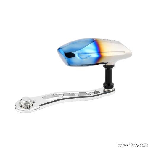 ゴメクサス CL115 リールハンドル ダイワ (Daiwa) シマノ (Shimano) ベイトリール 両軸リール 対応 チタン製シングルハンドル オシアジガの通販は 12,037円