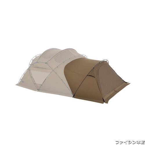 3F UL GEAR JIACHONG16-2.0 ビートル16大進化 延長テント トンネルテント 防水4000＋ 日除け 三つ天窓 通気 大型テント ファミリー ツーの通販は
