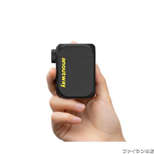 anoutway 自転車 空気入れ 150PSI 電動ポンプ 携帯ポンプ 小型 電動空気入れ 全バルブ対応(米式仏式英—式)AT1の通販は