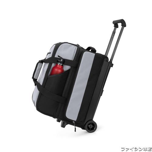 GOBUROS ボウリング バッグ キャスター付き ボウリング バッグ 2個用 