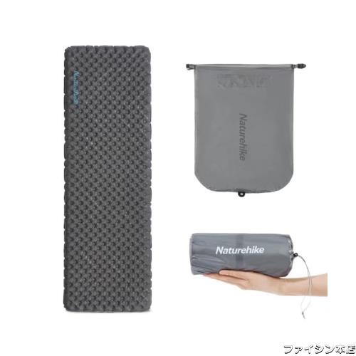 Naturehike エアーマット R3.5 アウトドア -20°C使用可能 厚手7cm 超軽量 コンパクト キャンプ 登山 インフレーターマット 連結可能 耐の通販は