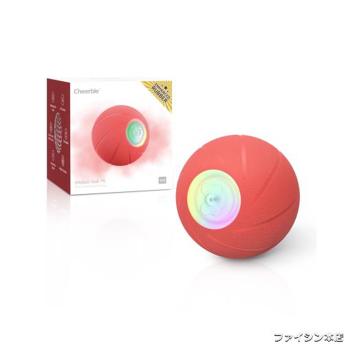 Cheerble 犬ボール 強化型 犬おもちゃ 自動 ウィキッドボール インタラクティブおもちゃ 3モード選択可能 天然ゴム製 安全材料 DC2.5充電 7,860円