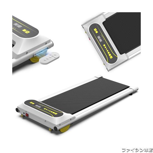 LINFOX ウォーキングマシン 家庭用 電動 ルームランナー 薄型 ウォーキング トレッドミル 16kg リモコン操作、LEDディスプレイ ジョギンの通販は 25,223円